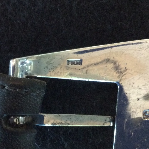Ron Henry Sterling Silver Ranger Belt Buckle set main image 16